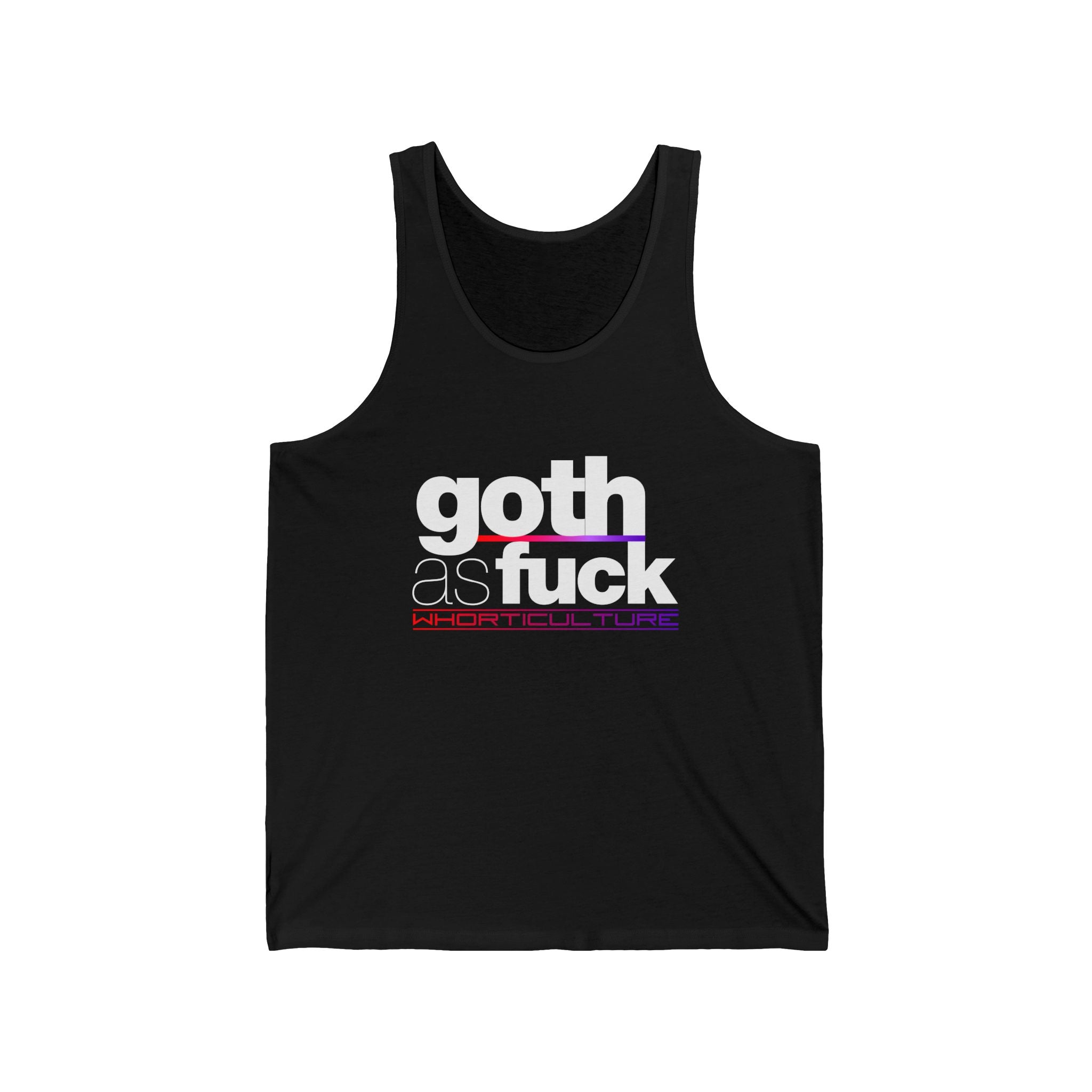 Goth As Fuck Tank